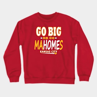 Funny KC Go Home Football Crewneck Sweatshirt